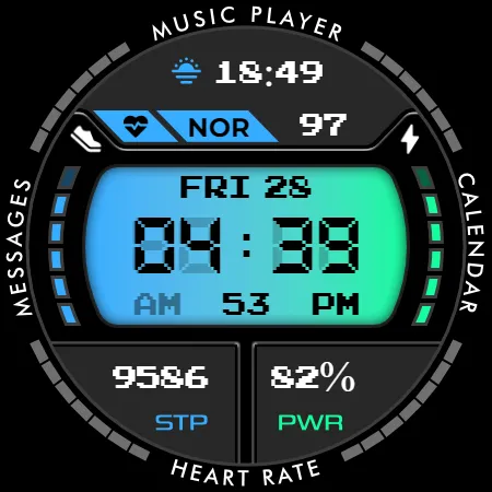Phantom - LCD v4 | watch face screenshot 13