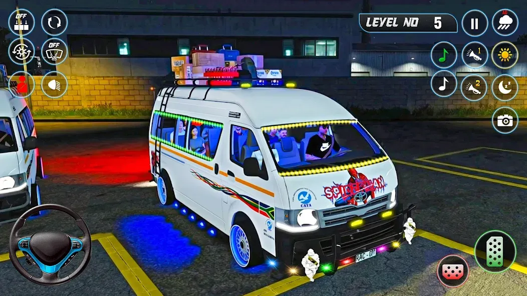 Mini Coach Bus Driving Bus Sim screenshot 5