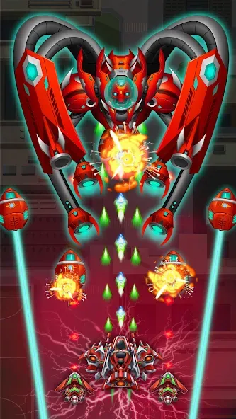 Sky Raptor: 射击飞机游戏 screenshot 3