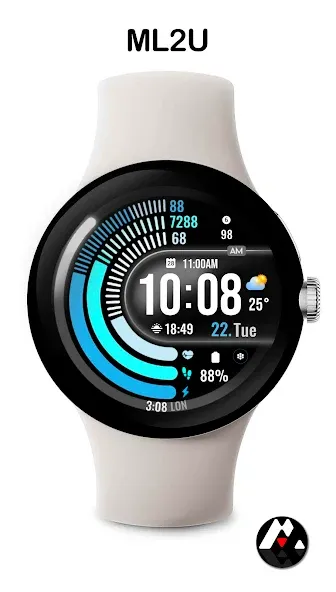 ML2U 184 Watch Face screenshot 5