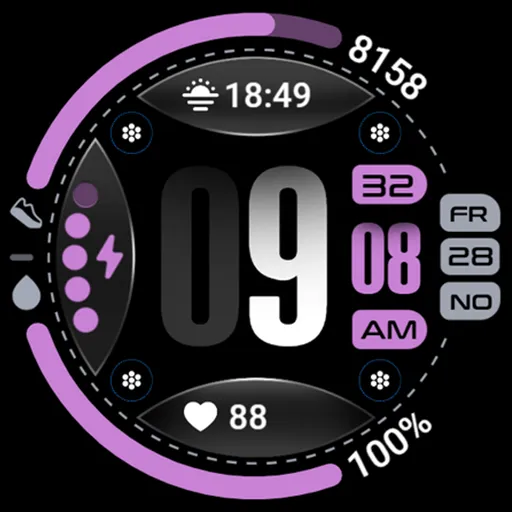 OMG 422 - Digital Watch Face screenshot 31