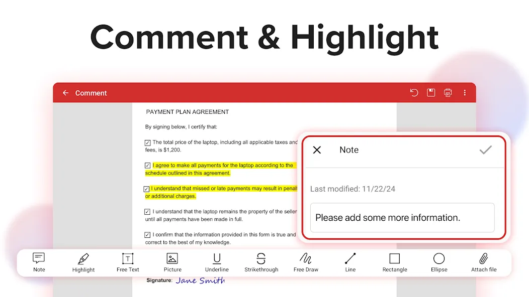 Mobi PDF・Editor・Scanner・Reader screenshot 14