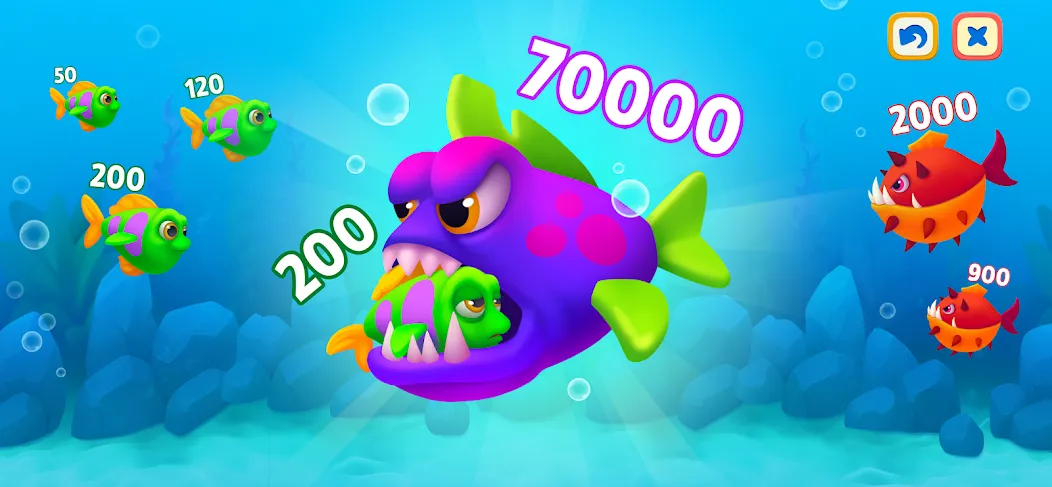 Sea Merge: Fish & Merging Game screenshot 2
