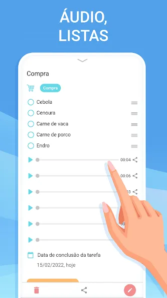 Lista de tarefas e atividades screenshot 4