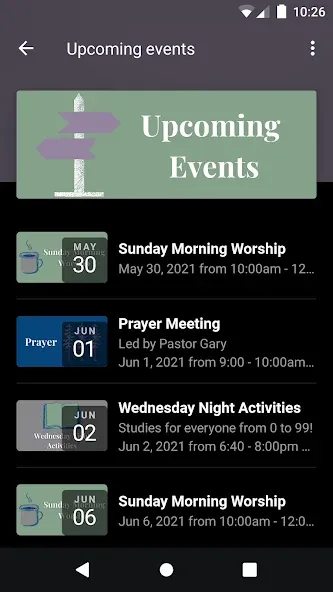 Calvary Baptist Ball Ground screenshot 2