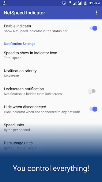NetSpeed Indicator screenshot 4