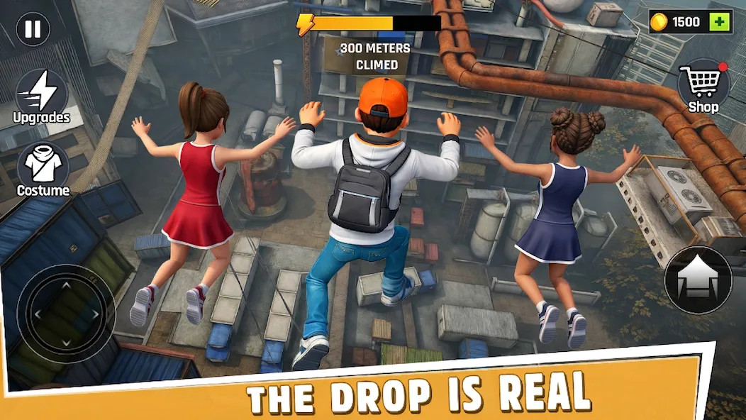 Only Going Up: Nick Parkour 3D screenshot 3