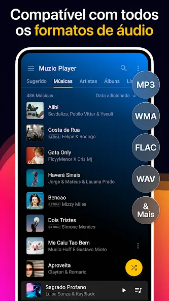 Reprodutor de música & MP3 screenshot 2