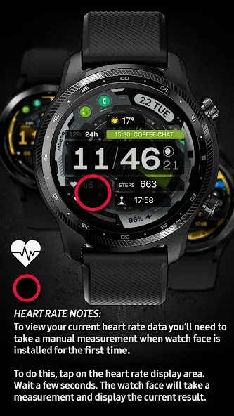 MD290 Digital watch face screenshot 7