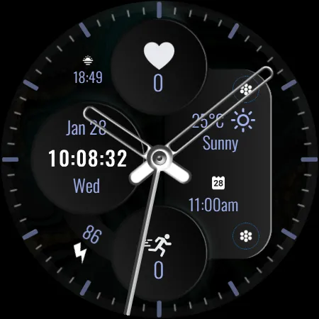 ZRU12 Watch Face for Wear OS screenshot 26