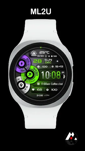 ML2U 374 Watch Face screenshot 8