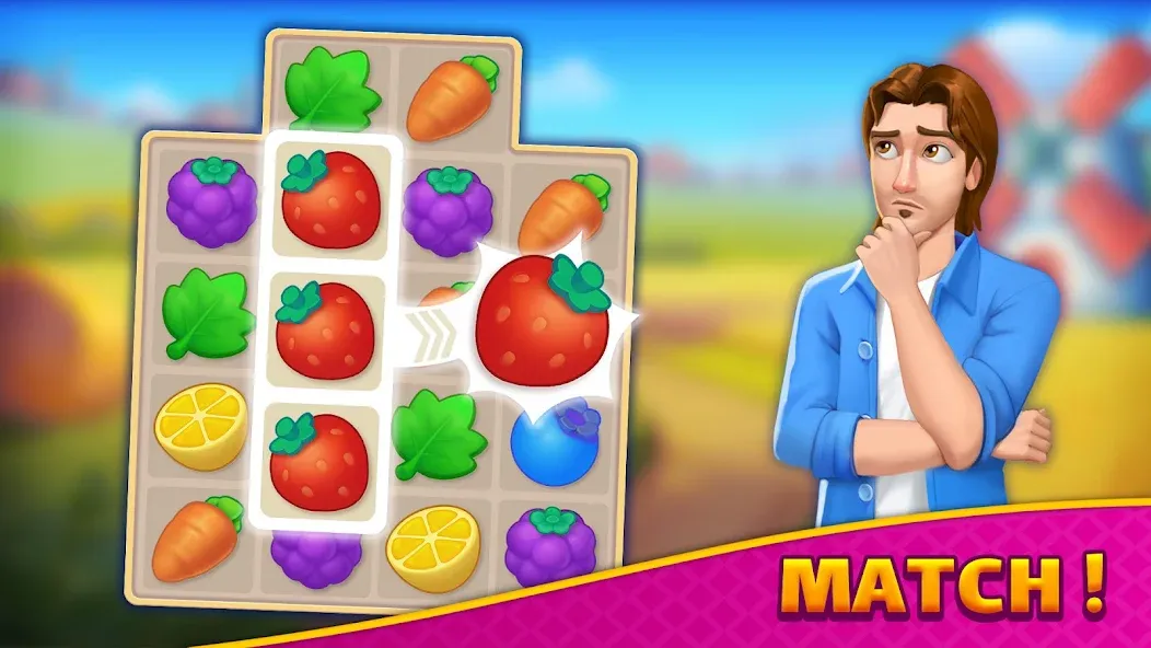 Anna's Garden: Jeux de Match 3 screenshot 3