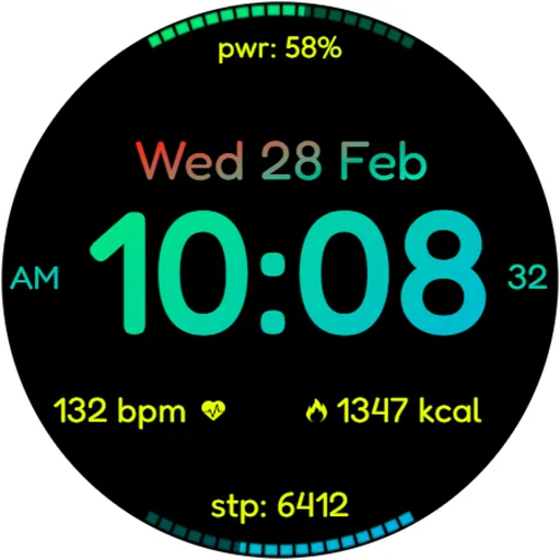 DIGI Mahara Sport Watch face screenshot 12