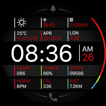 PUSH Watch Face screenshot 35