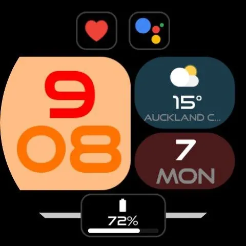 Night ver 40 - watch face screenshot 24