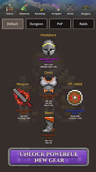 Orna: Fantasy Turn‑Based RPG screenshot 5