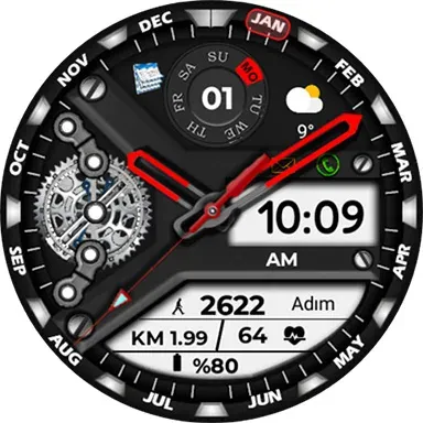 Animated FS W250 Watchface screenshot 19