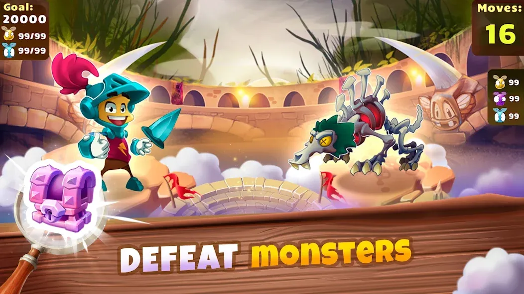 Sir: Match 3 Puzzle Adventure screenshot 2