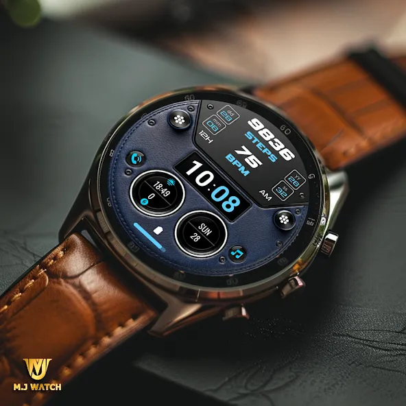 MJ200 Leather Digital Watch screenshot 13