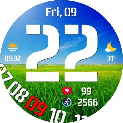 N-SPORT660 Weather Big Digital screenshot 12