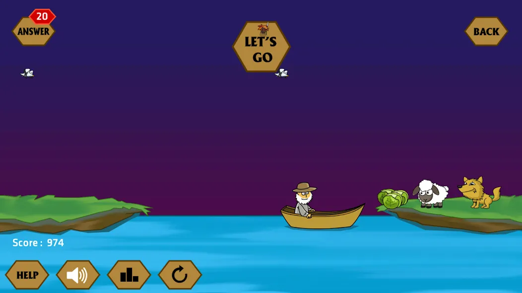 River Crossing IQ - IQ Test screenshot 1
