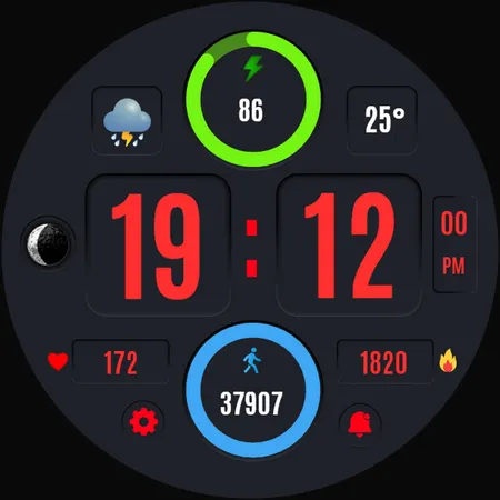 Penia Digital Watch Face screenshot 29