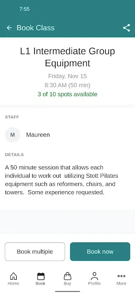 Core Connection Pilates screenshot 3
