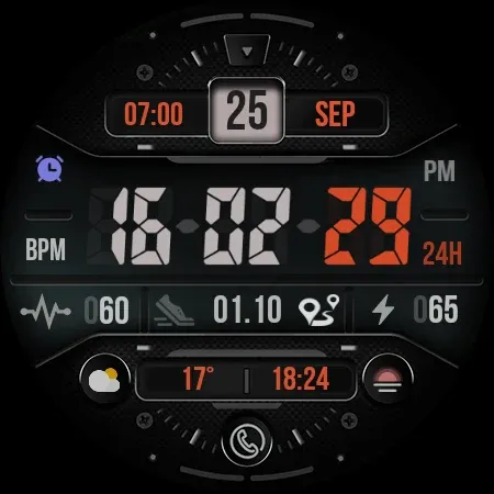 KF129 WATCH FACE screenshot 15