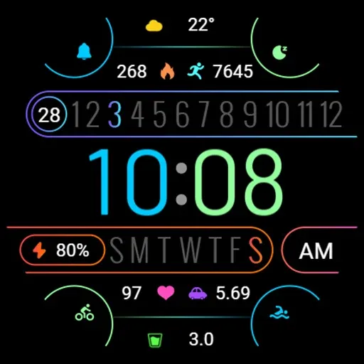 ZKin Watch Color Line Data screenshot 7