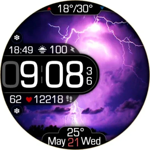 Animated Minimal Weather ECO60 screenshot 18
