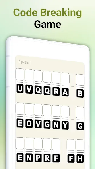 Cipher: Code Breaking Puzzle screenshot 3