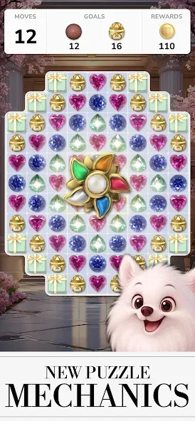 Diamond Jewels Match screenshot 2