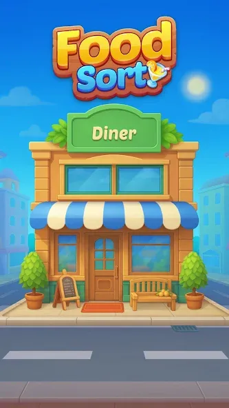 Essen Sortieren: Puzzlespiel screenshot 8