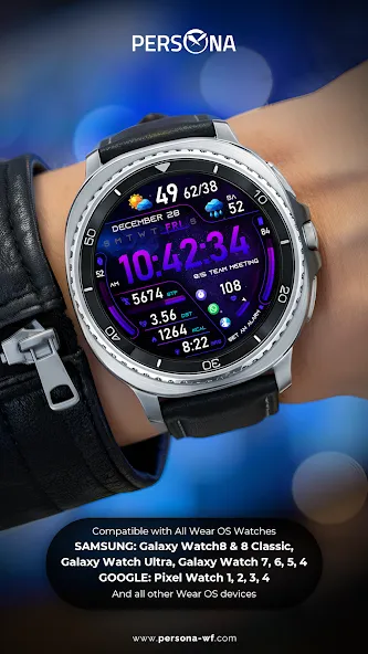 PER49 Digital Watch Face screenshot 5