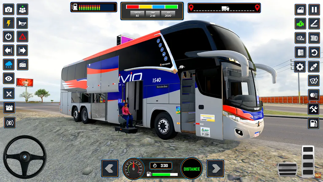 Euro Bus Driving Bus Simulator screenshot 8