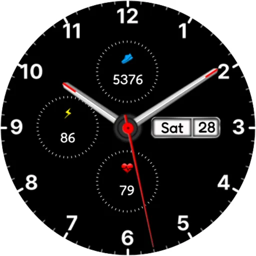 Analog Minimal Watch face screenshot 7