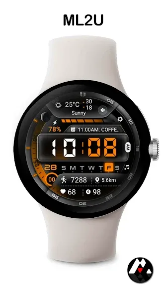 ML2U 221 Watch Face screenshot 3