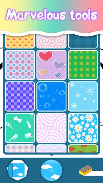 Drawing Princess Coloring Game screenshot 15