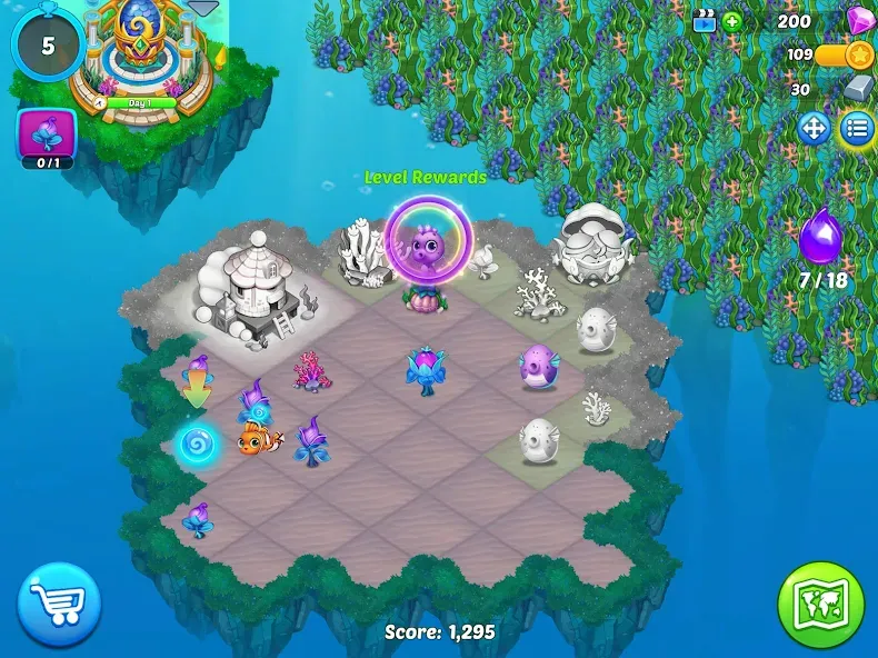 Merge Mermaids-magic puzzles screenshot 16