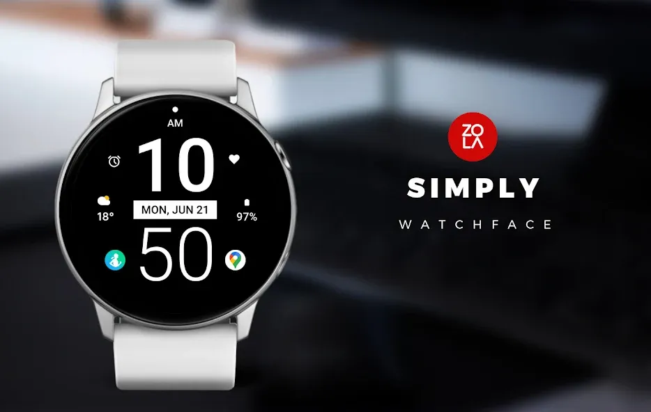 Simply Watch Face screenshot 1