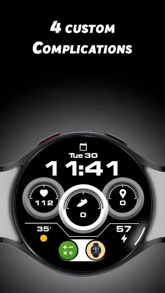 Sporty Dial - Watch face screenshot 5