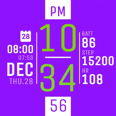 IWF DL3 watchface screenshot 20