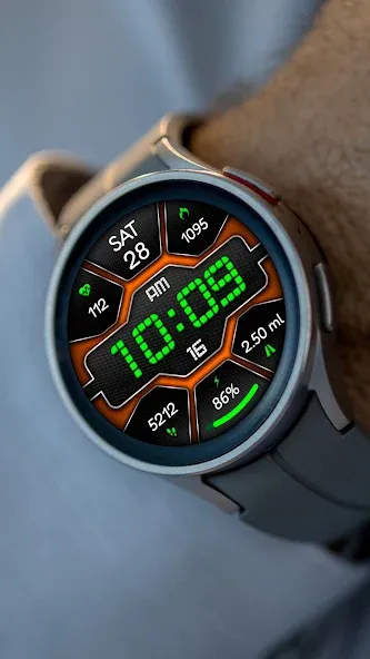 Digital Pulse URX12 Watch face screenshot 6