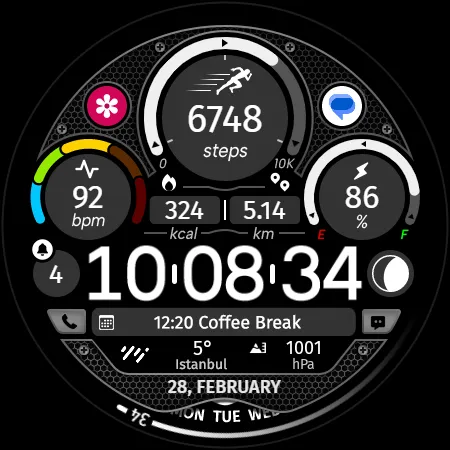 Circle Clock - Watch Face screenshot 32