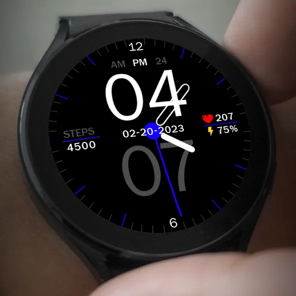 Key027 Hybrid Watch Face screenshot 8
