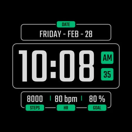 DADAM50: AMOLED Watch Face screenshot 20