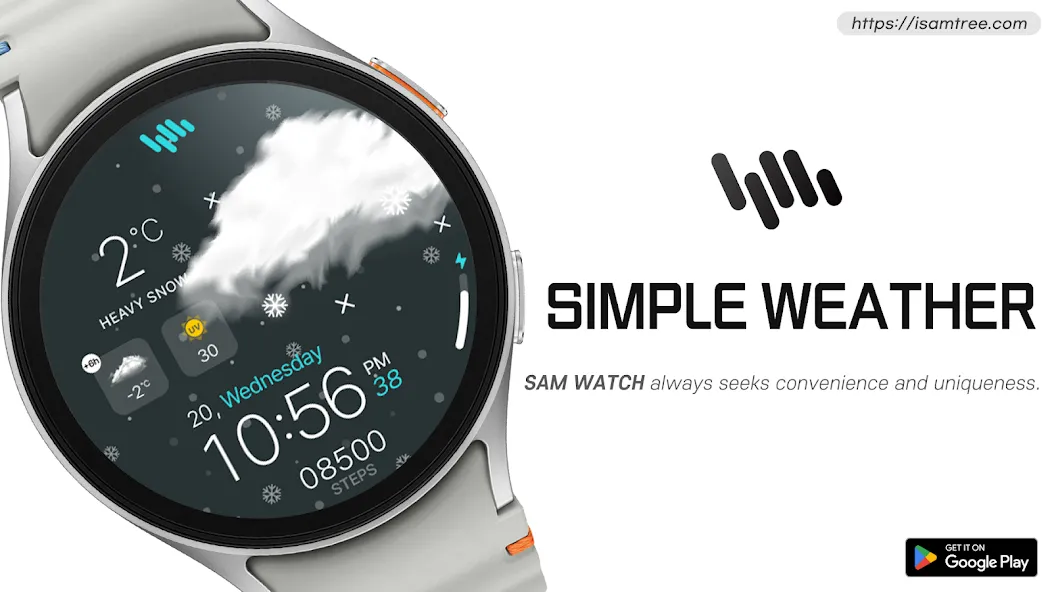 SamWatch Simple Weather screenshot 1