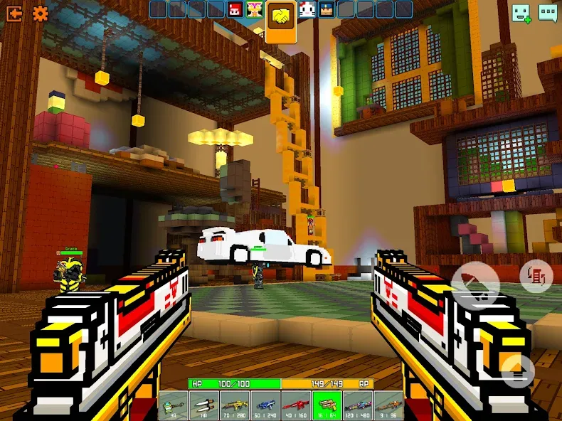 Cops N Robbers:Pixel Craft Gun screenshot 11