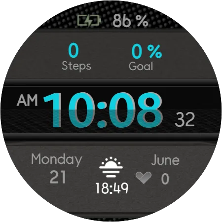 TSD24 Watch Face Wear OS screenshot 10