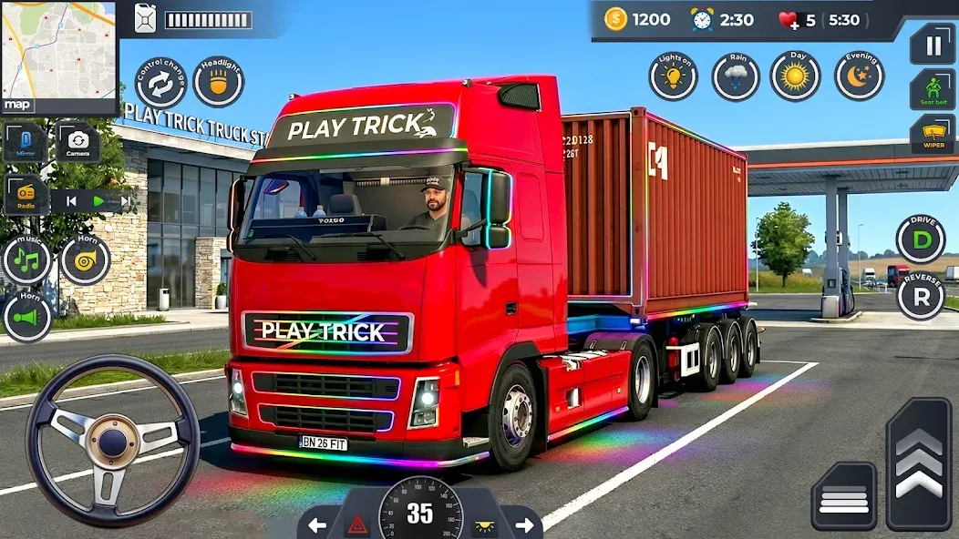 US Truck Driving Simulator 3D screenshot 3